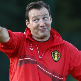 Belgium manager Marc Wilmots