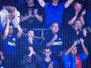 tifosi interisti a Eindoven