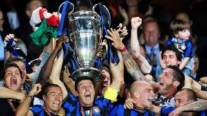 zanetti con la champions