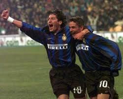 baggio e zamorano insieme