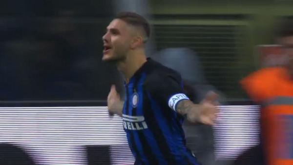 Icardi esulta