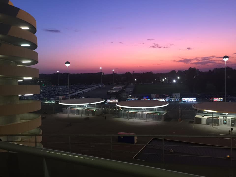 tramonto a san siro