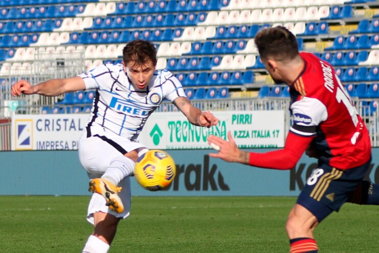 Barella segna al suo cagliari